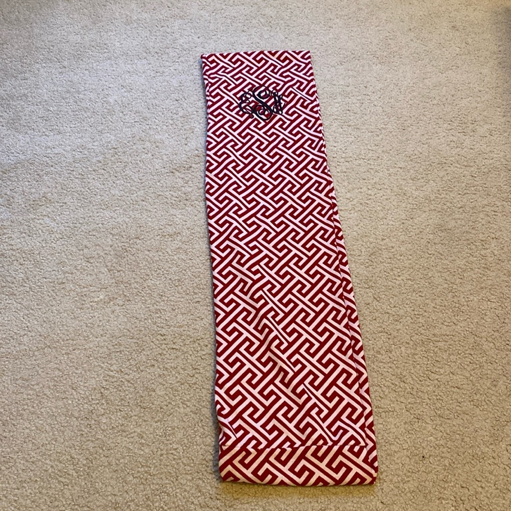 Monogrammed Infinity Scarf - Picture 2 of 3